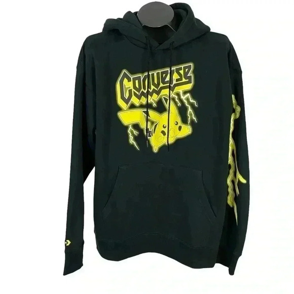 Converse Special Edition Pokémon Pikachu 25th Anniversary Hoodie - Picture 1 of 13